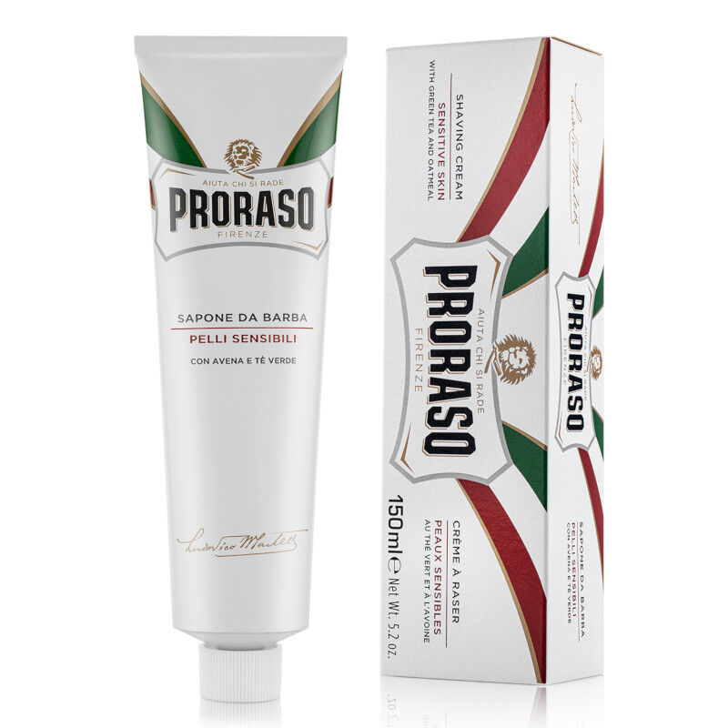 Proraso White крем для бритья для чувствительной кожи, 150 мл крем для бритья proraso для чувствительной кожи 150 мл
