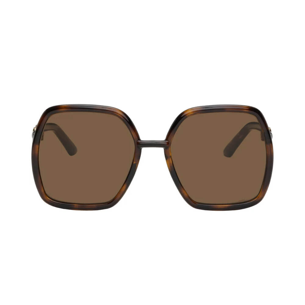 

Gucci Tortoiseshell Horsebit, коричневый