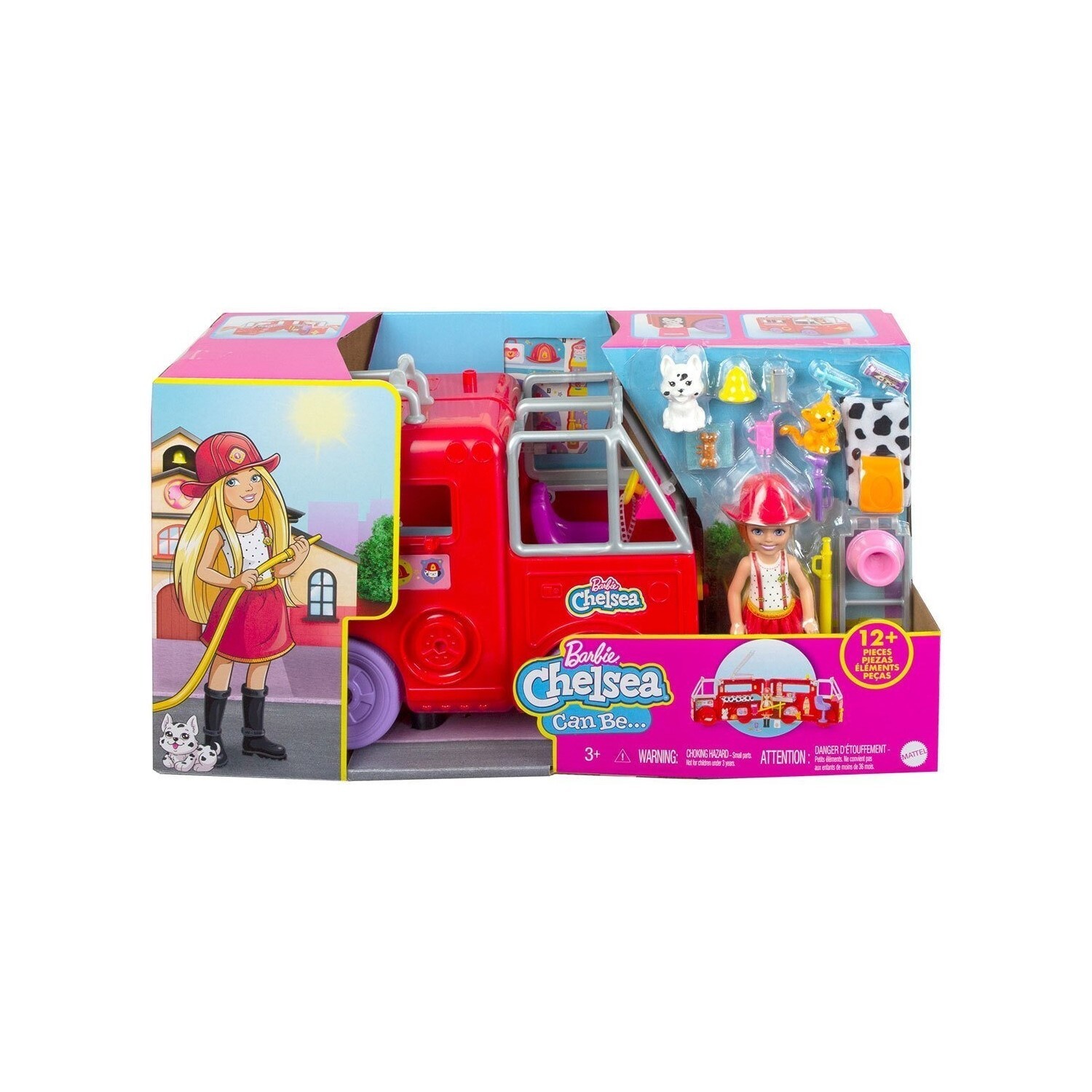 

Пожарная машина Barbie Chelsea HCK73