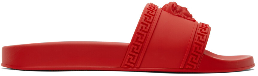 

Шлепанцы Red Palazzo для бассейна Versace
