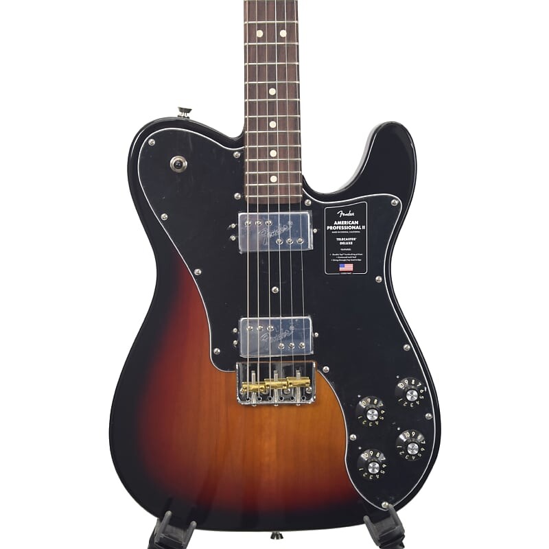 

Fender American Professional II Telecaster Deluxe - 3 цвета Sunburst (7 фунтов 15 унций) 0113960700