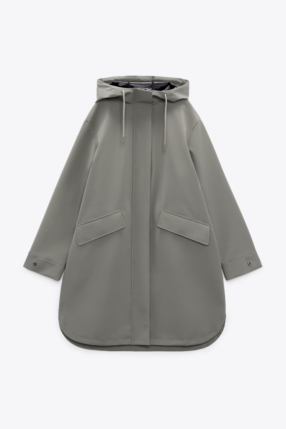 

Парка Zara Water And Wind Protection Rubberised, хаки