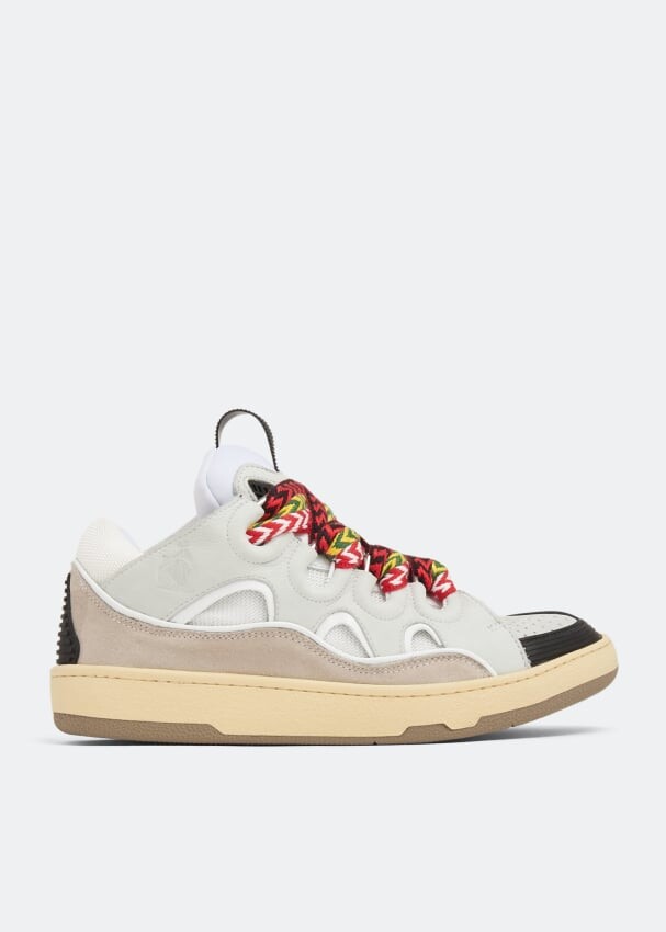 

Кроссовки LANVIN Curb sneakers, белый