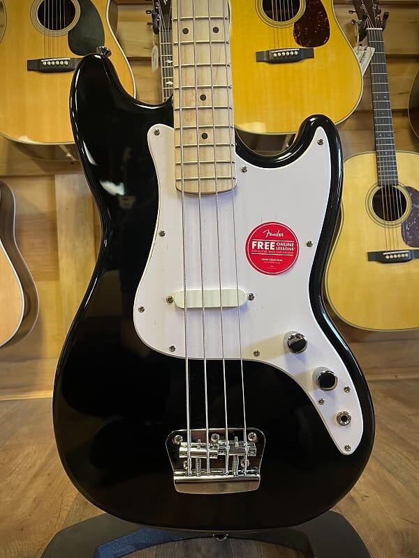 

Бас-гитара Squier Bronco - черная Fender Bronco Bass