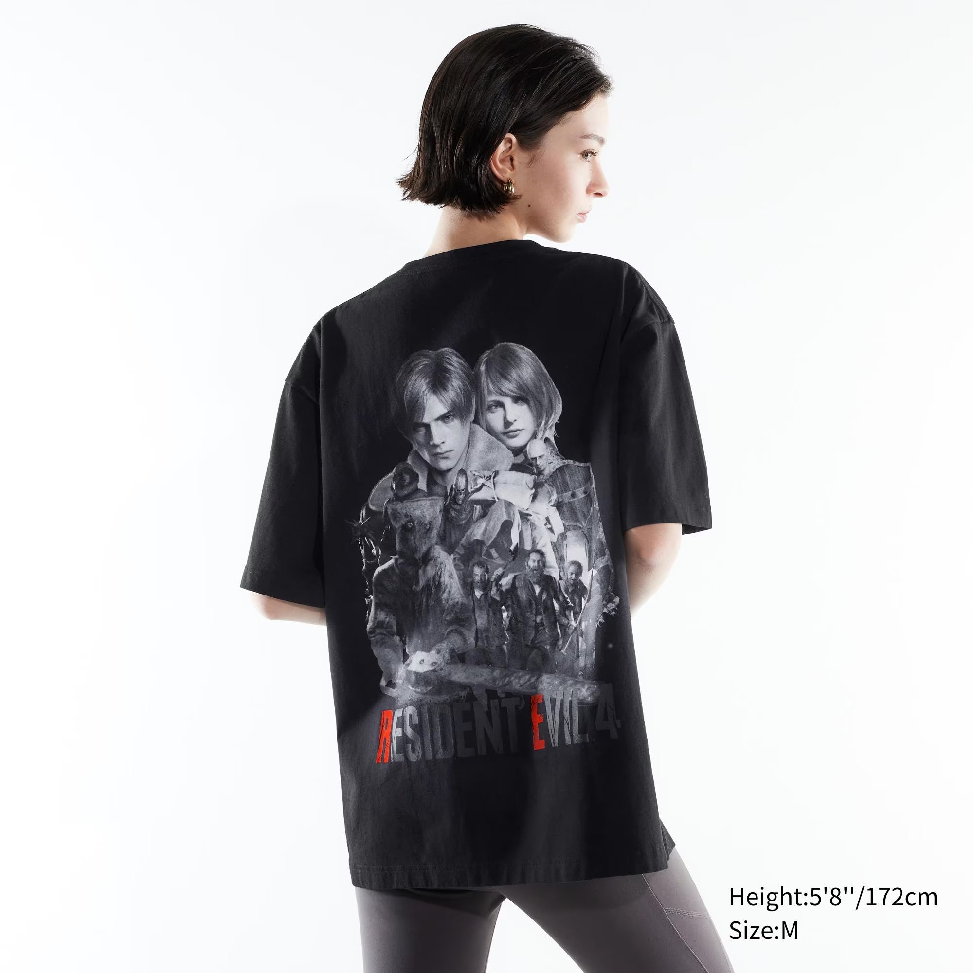 Футболка Uniqlo UT CAPCOM 40th - Resident Evil 4, черный – заказать с  доставкой из-за рубежа через онлайн-сервис «CDEK.Shopping»