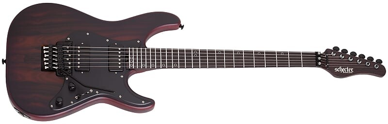 

Schecter Sun Valley Super Shredder Exotic FR Ziricote - Faded Vintage Sunburst Satin