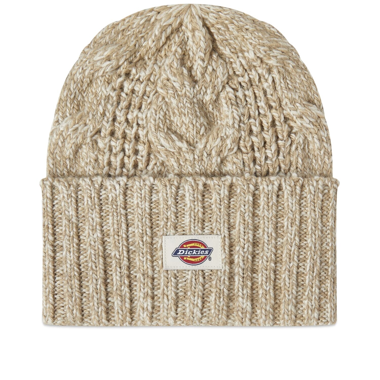 Шапка Dickies Hoxie Beanie, серо-бежевый