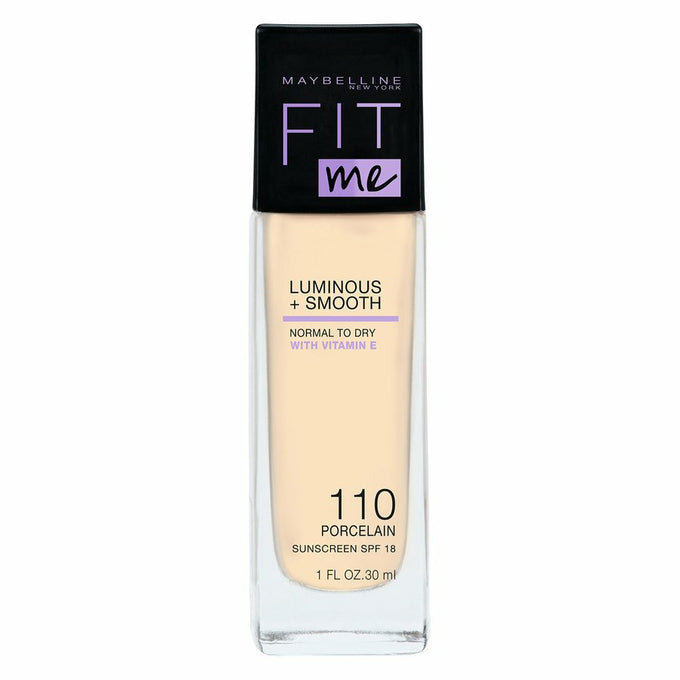 Maybelline Fit Me Luminous + Smooth Foundation 110 Porcelain 30 мл