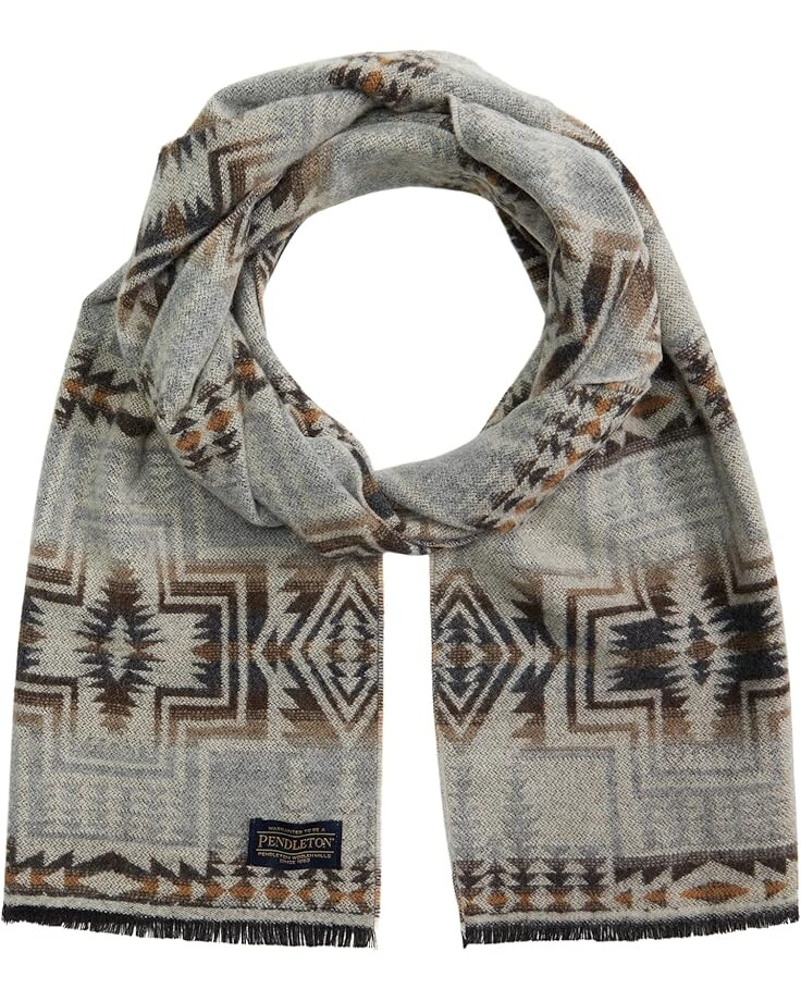 

Шарф Pendleton Jacquard Scarf, серый