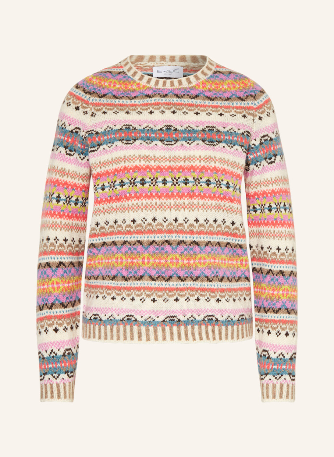 

Свитер ERIBÉ, цвет CREME/ROSA/TAUPE