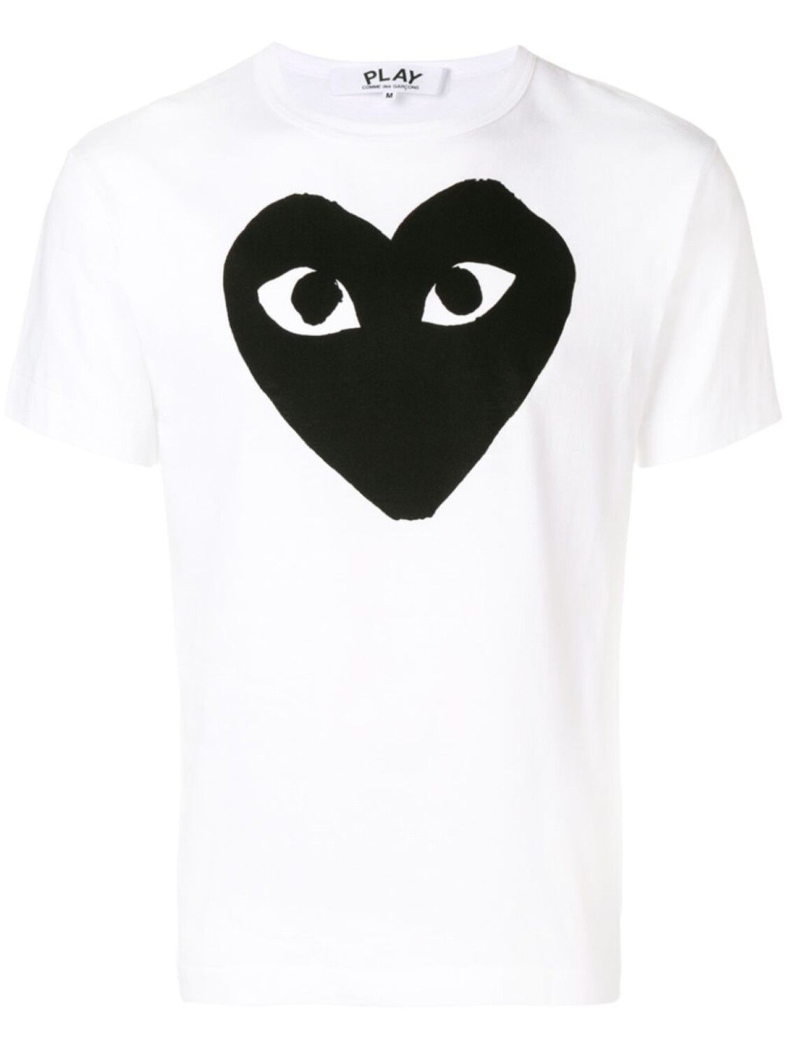 

Comme Des Garçons Play футболка с логотипом, белый
