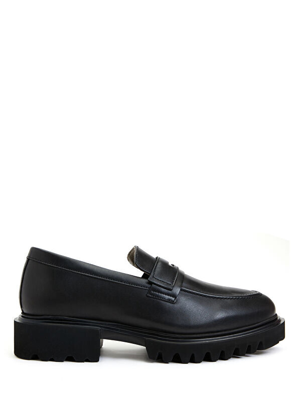 

Мужские кожаные лоферы Allsaints, черный