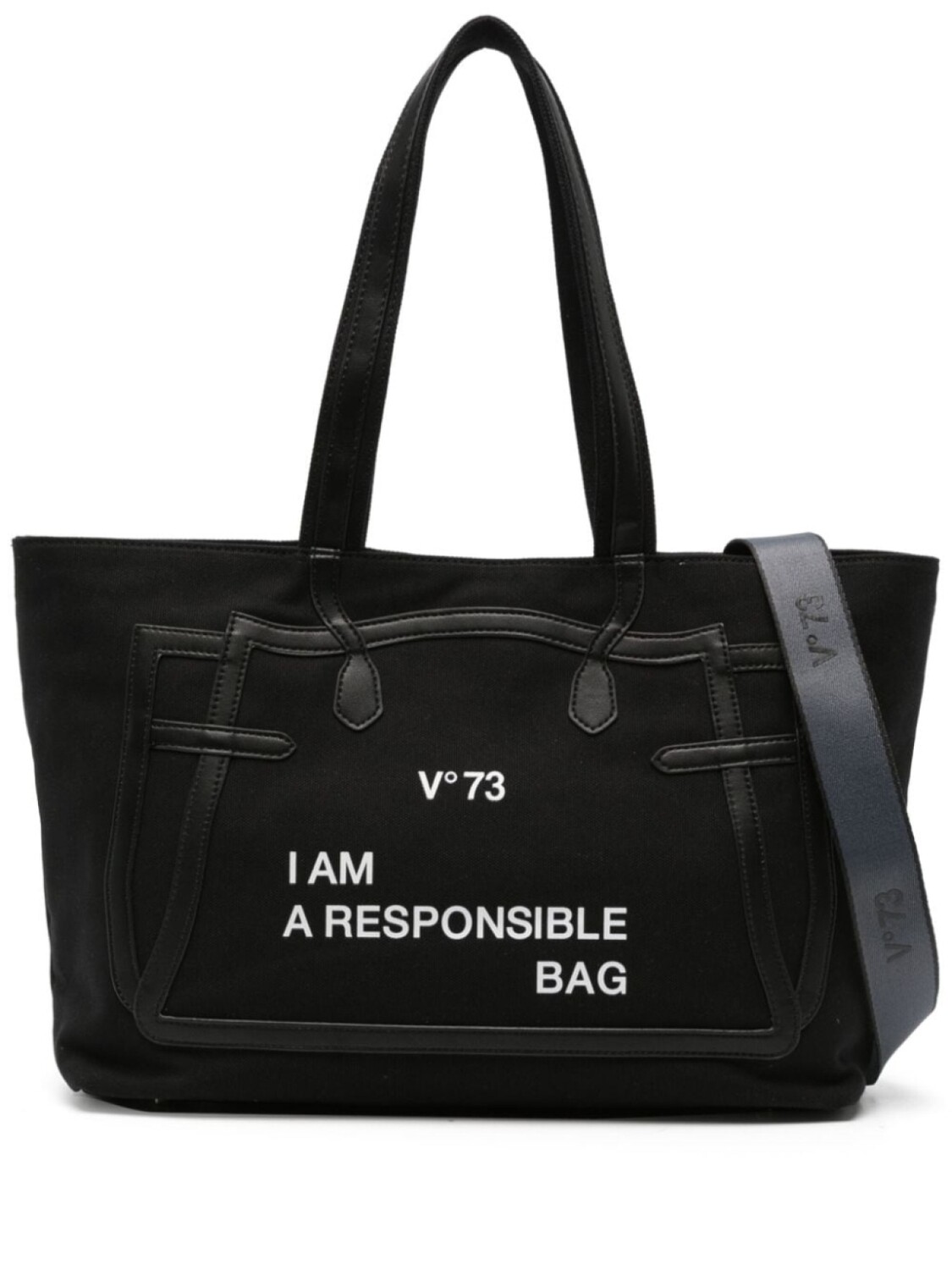 

V°73 сумка на плечо Responsibility Must из канваса, черный