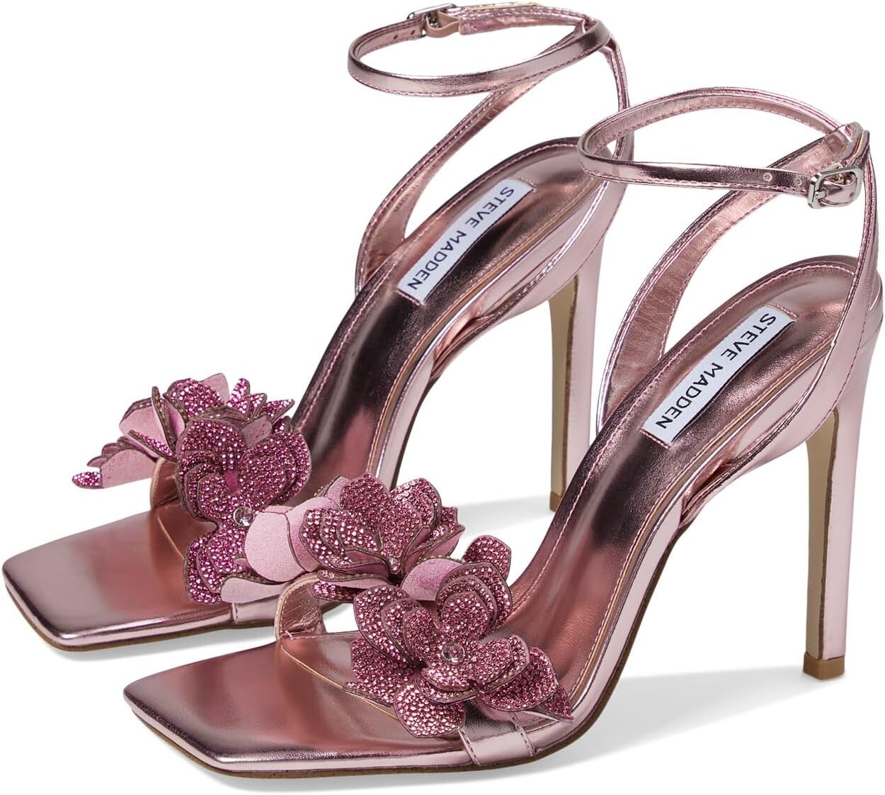

Босоножки Ulyana Steve Madden, цвет Pink Metallic