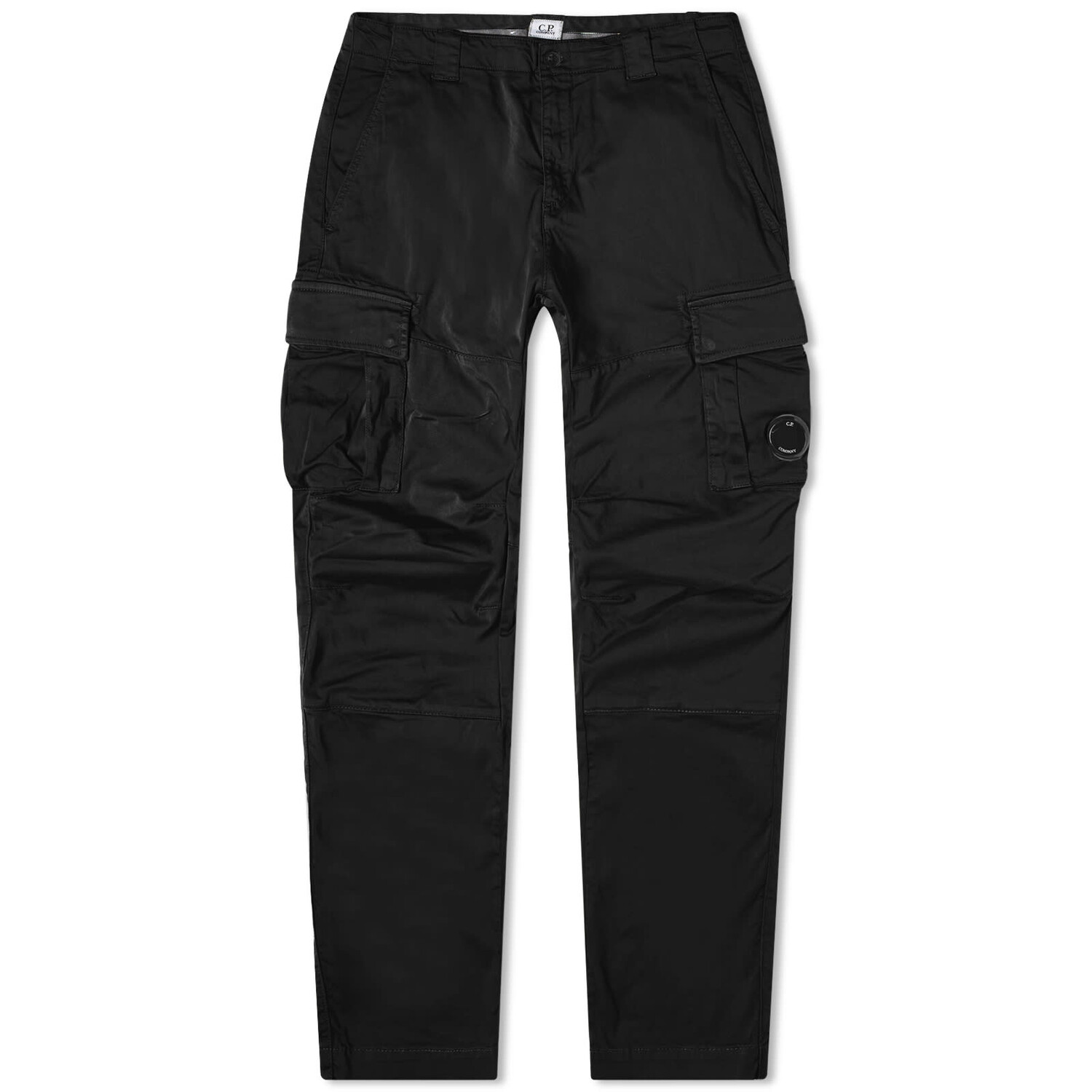 

Брюки карго C.P. Company Stretch Sateen Ergonomic Lens, черный