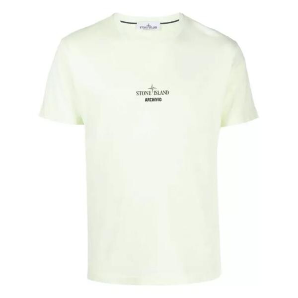 

Футболка graphic-print aqua t-shirt Stone Island, зеленый