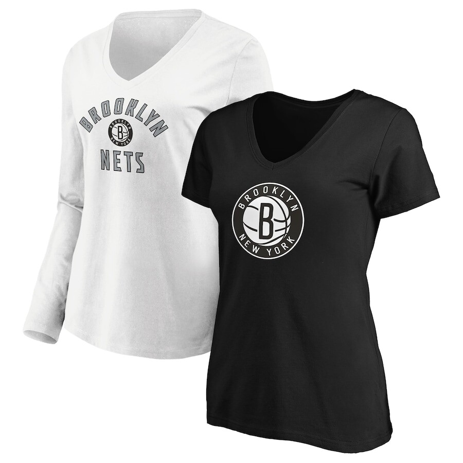 

Футболка с длинным рукавом Fanatics Branded Brooklyn Nets, черный