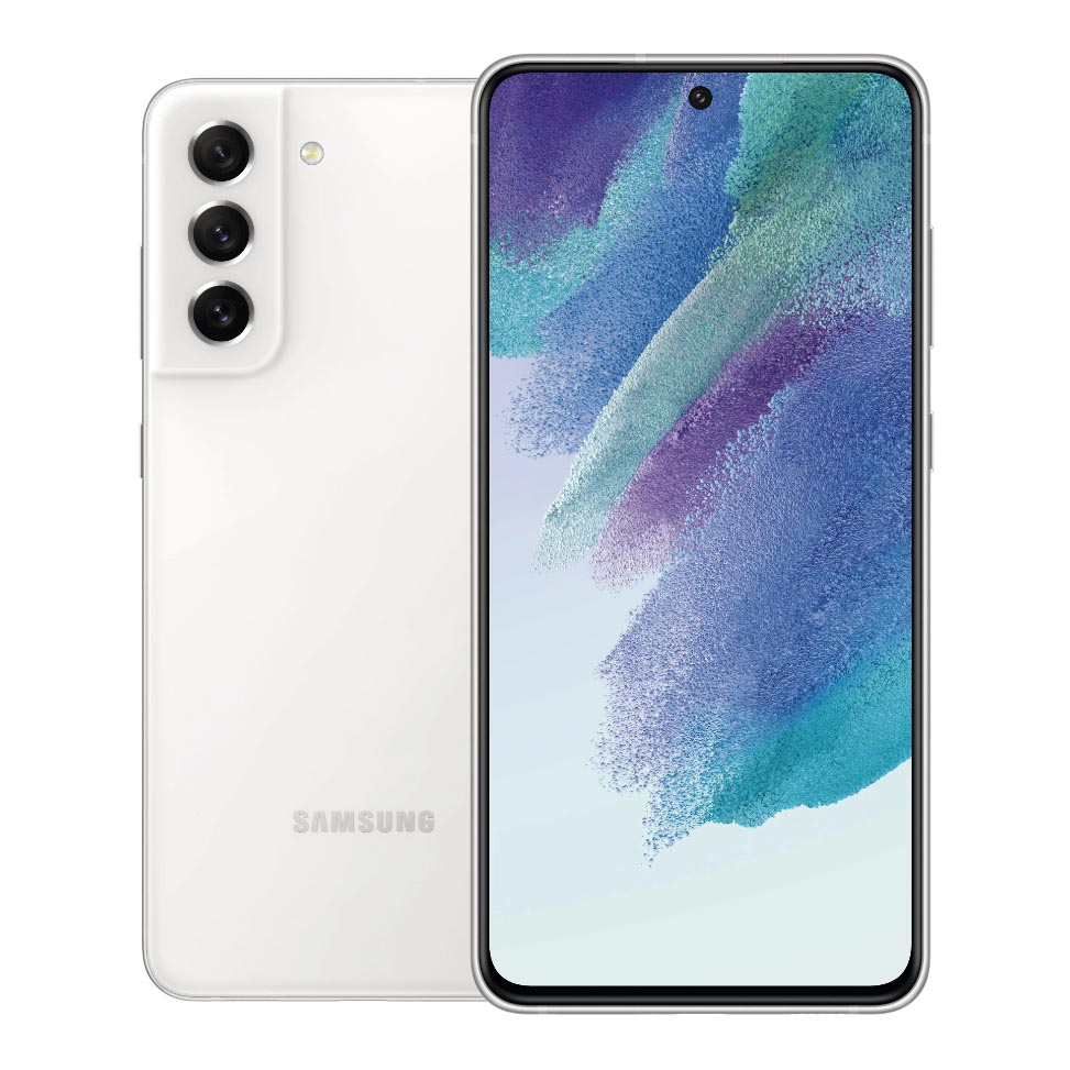 Смартфон Samsung Galaxy S21 FE 5G 8/256, SM-G990E, белый силиконовый чехол золотые соты на сером на samsung galaxy s21 fe 5g самсунг с21 фе
