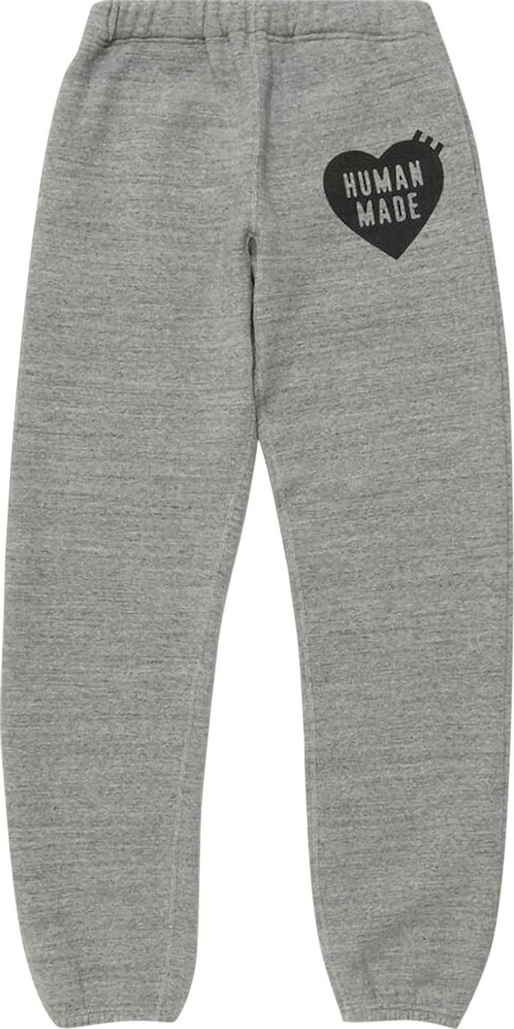 Спортивные брюки Human Made Logo Sweatpants 'Grey', серый - фото