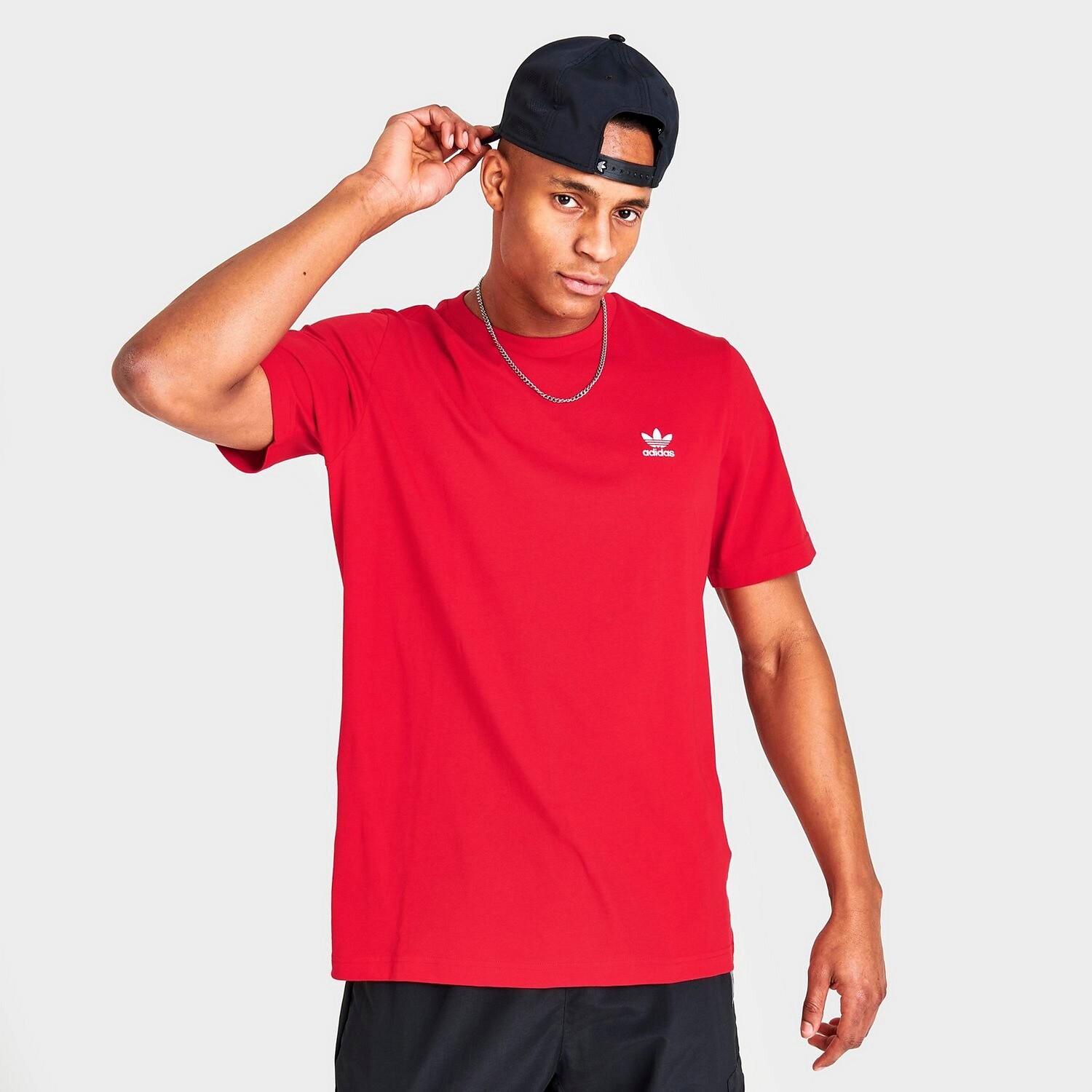 

Футболка adidas Originals Trefoil Essentials, красный