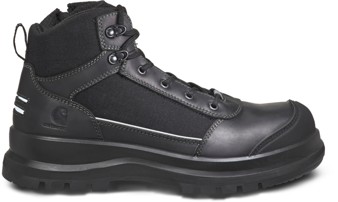 Ботинки Carhartt Detroit Reflective S3 Zip Safety, черный