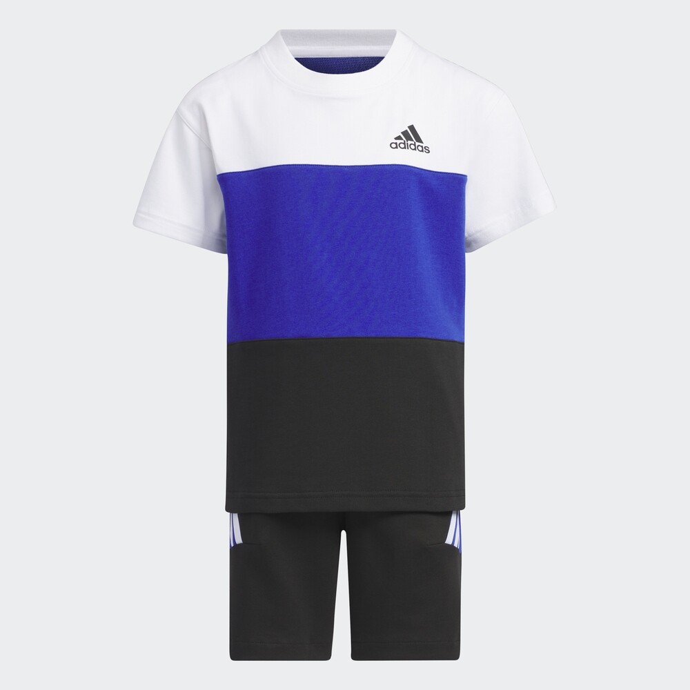 

Спортивный костюм adidas LOGO, черный/белый/синий