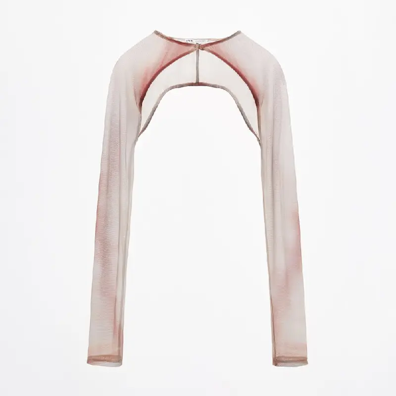 

Болеро Zara Tie-dye Tulle, розовый