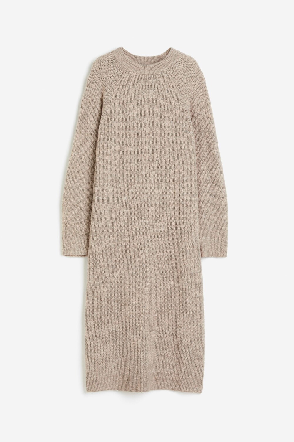 

Платье H&M Knit, бежевый