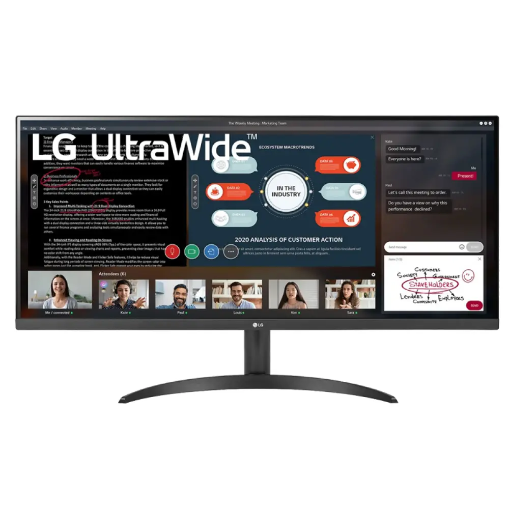

Монитор LG 34WP500 34" IPS 2K 75Гц