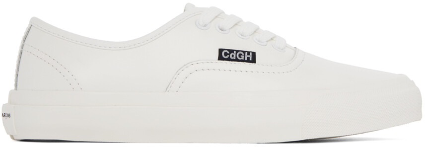 

Белые кроссовки со вставками Comme des Garçons Homme