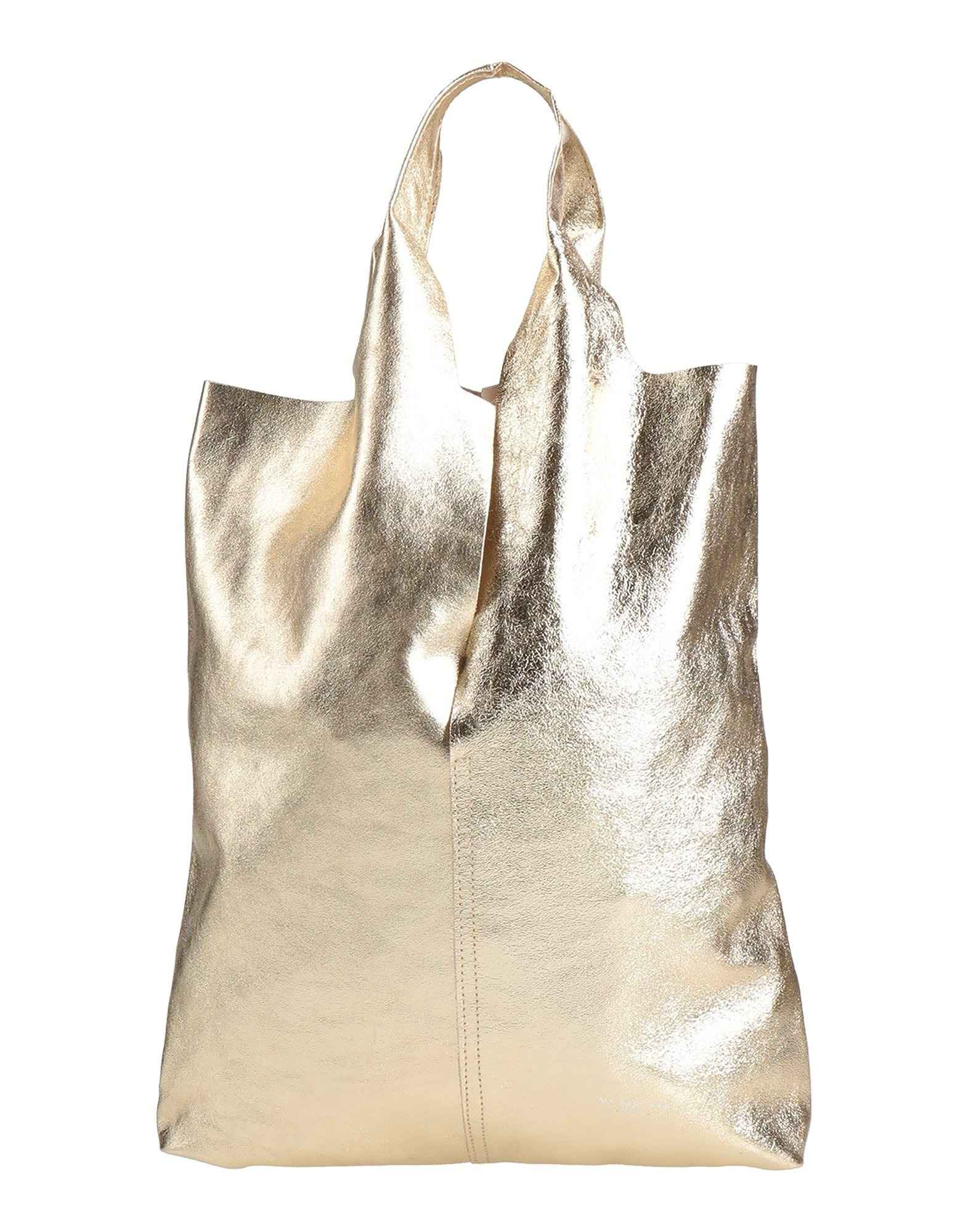 сумка мешок кожаная с двумя входами applaud с 1871 5 Сумка My-Best Bags, золотой