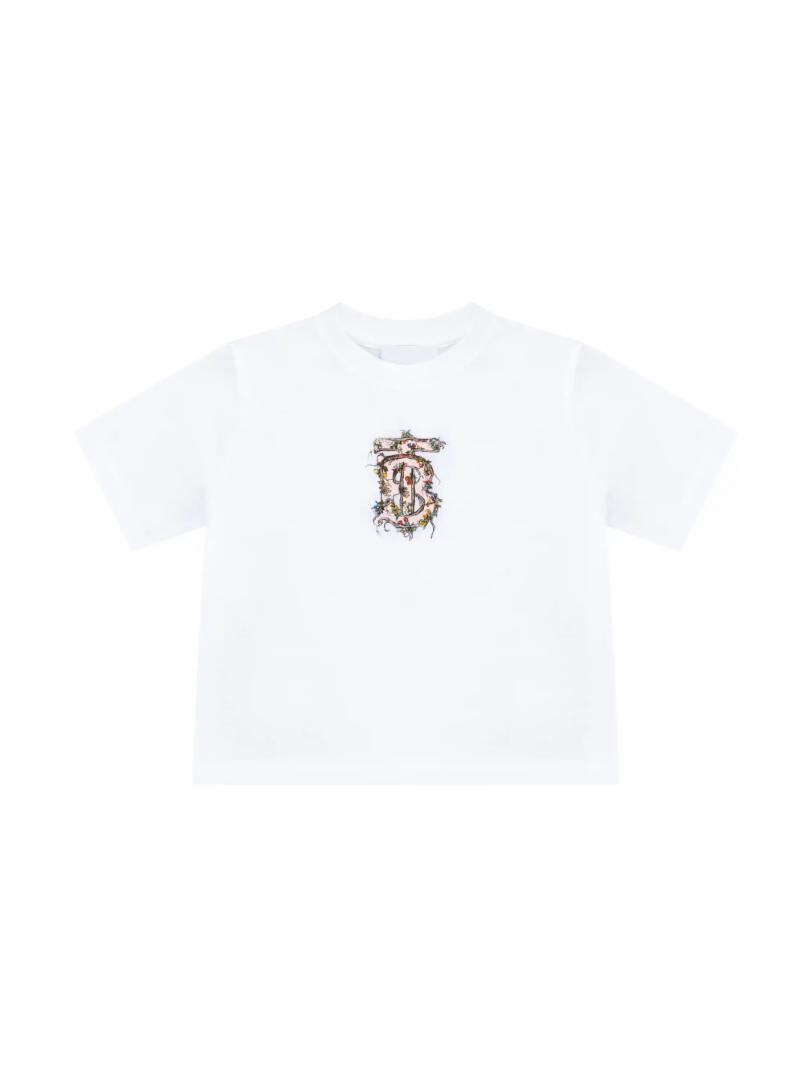 

Футболка с монограммой Burberry