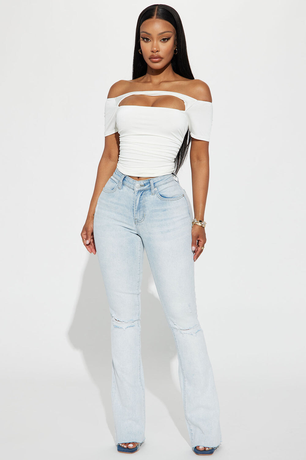 

Джинсы Fashion Nova FN15864, синий