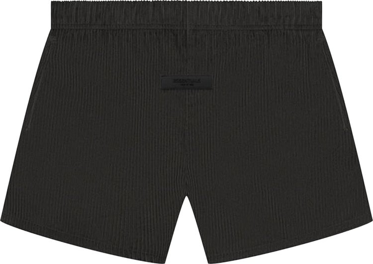 

Шорты Fear of God Essentials Dock Short 'Off Black', черный