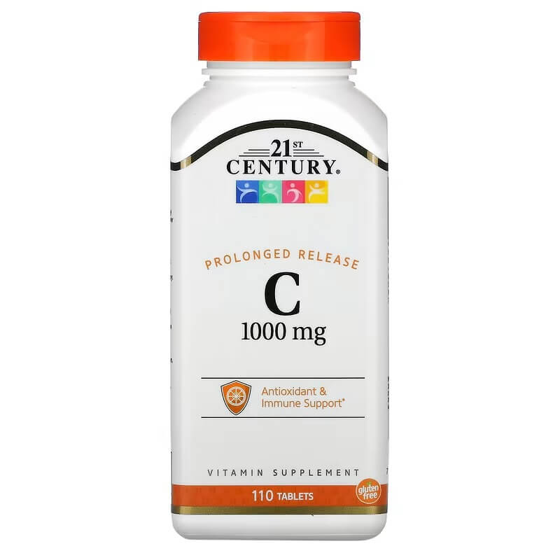 Витамин C-1000 21st Century пролонгированное действие, 110 таблеток