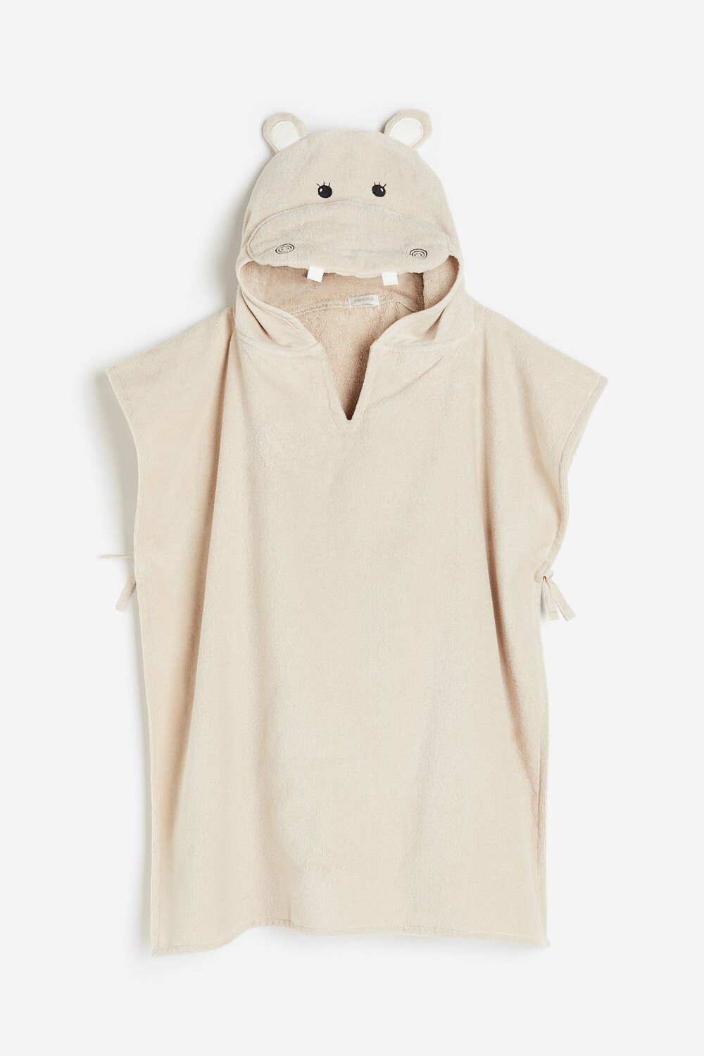 

Полотенце-пончо H&M Home Hippo, светло-бежевый
