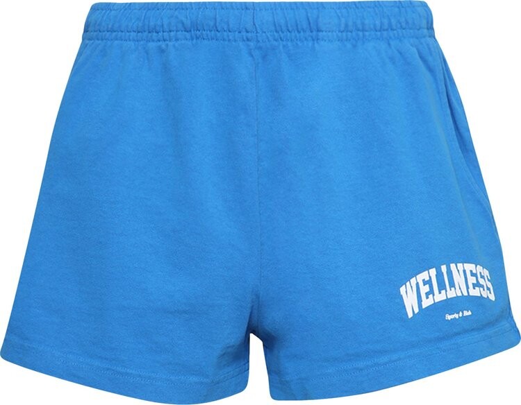 

Шорты Sporty & Rich Wellness Ivy Disco Short 'Ocean', синий