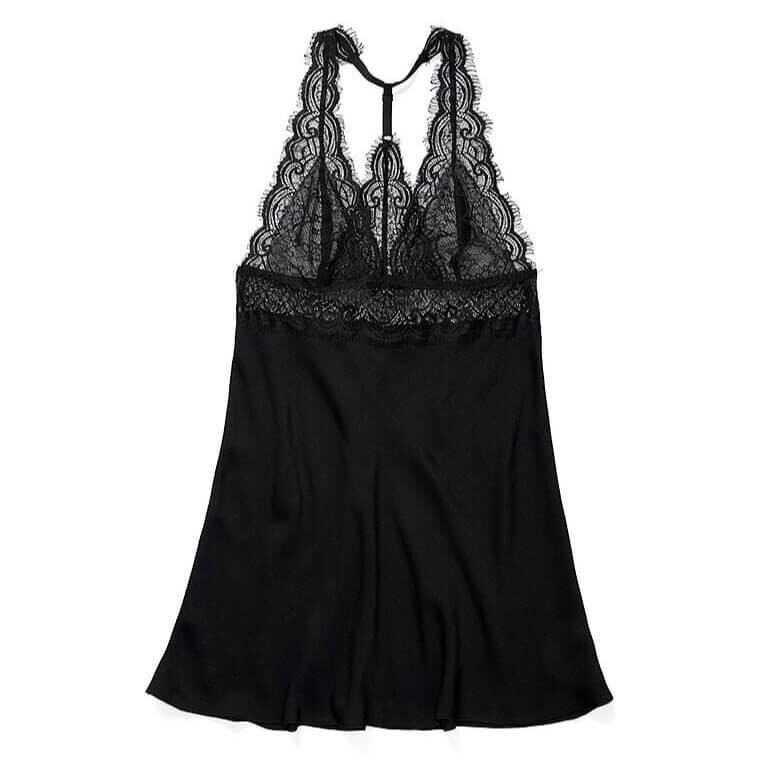 

Белье для сна Adore Me Zandy Slip, черный