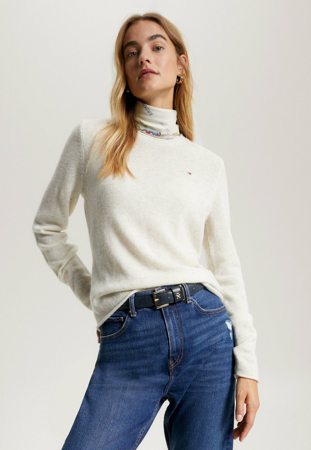 

Свитер Tommy Hilfiger, белый