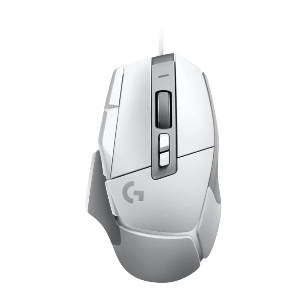 Проводная игровая мышь Logitech G502 X, белый проводная игровая мышь logitech g302 daedalus prime черный