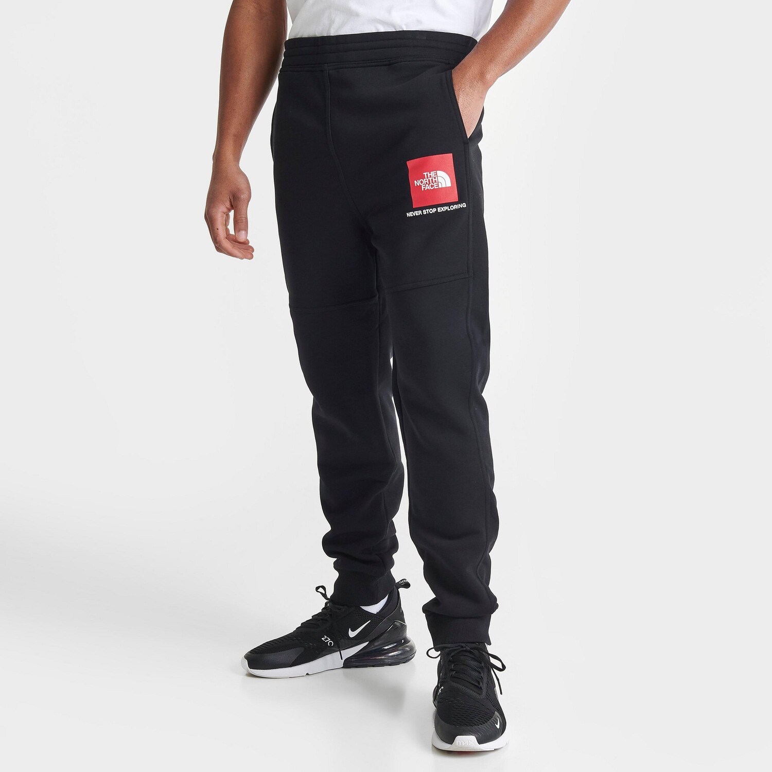 

Мужские брюки-джоггеры с нашивкой The North Face Heritage, черный