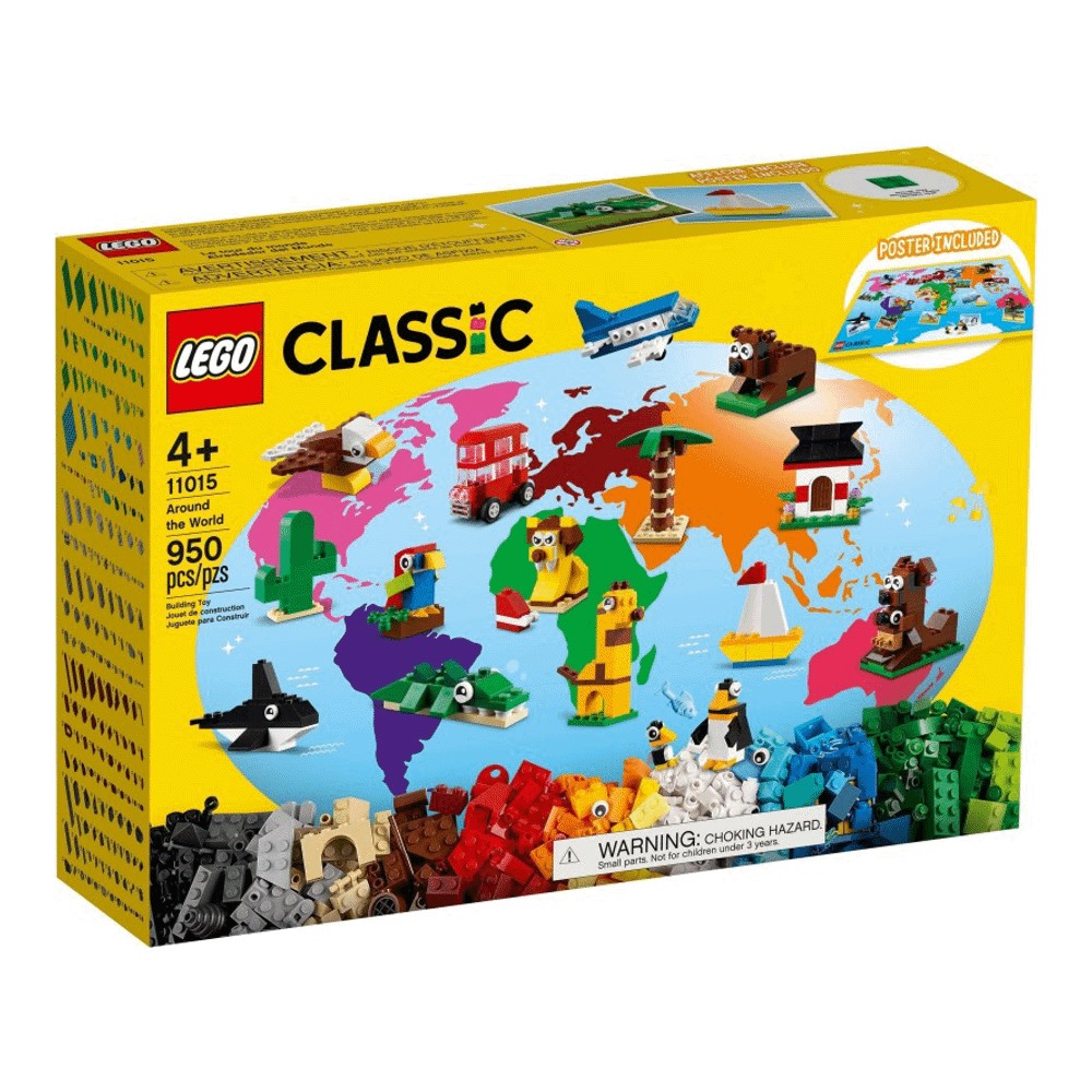 Конструктор LEGO Classic 11015 Вокруг света - фото