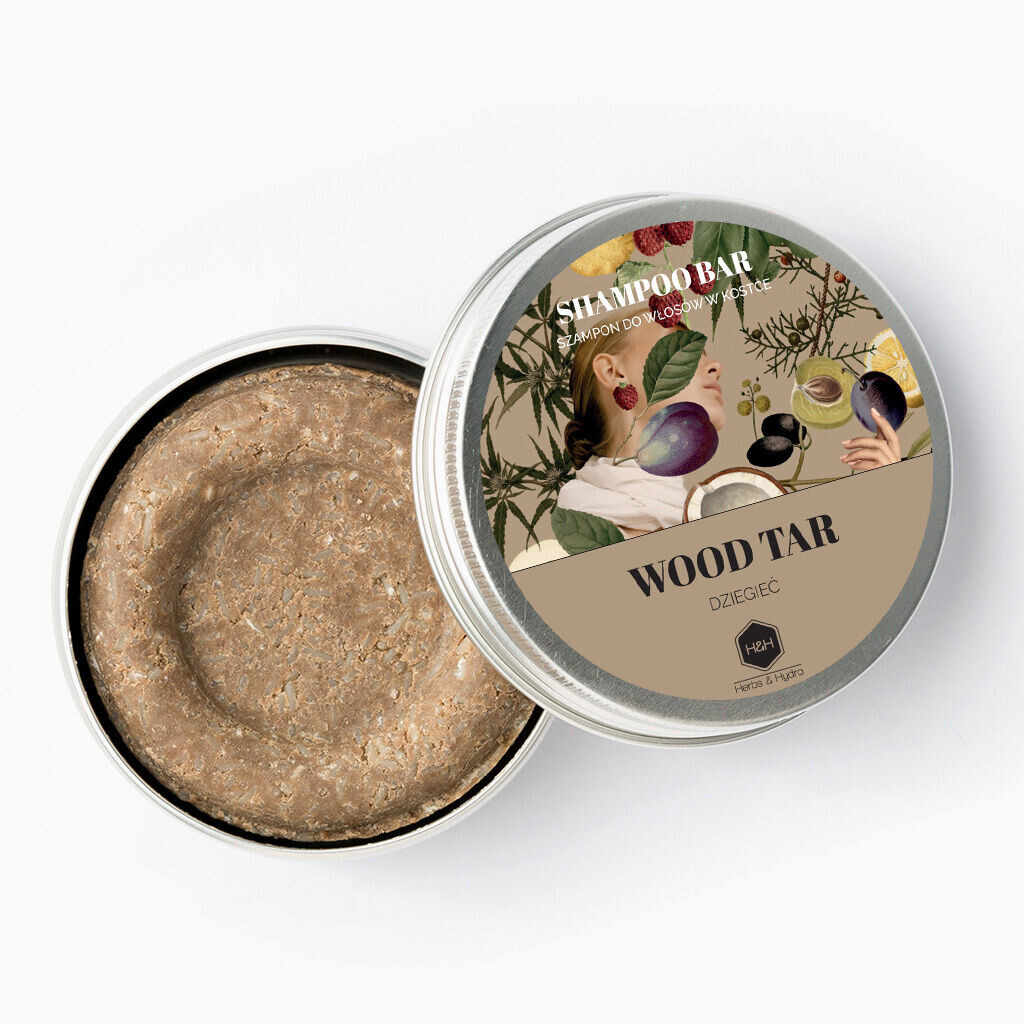 

Herbs&Hydro Wood Tar Шампунь-бар, 55 г