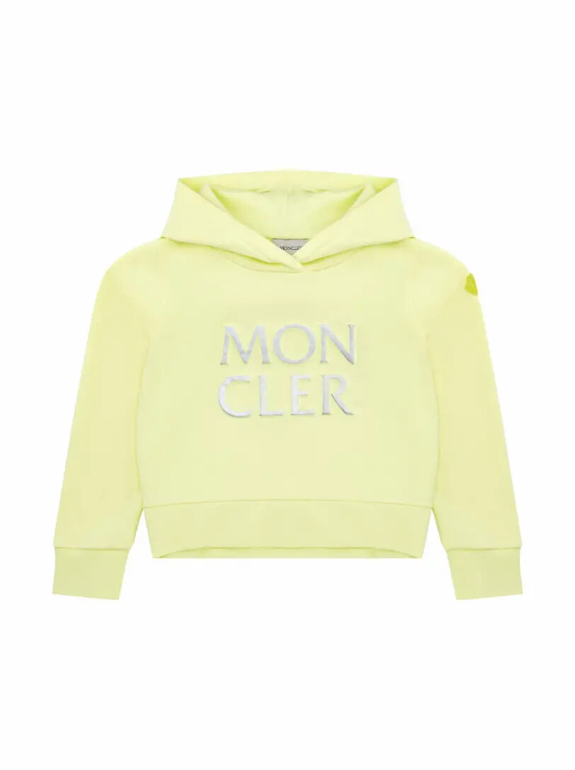 

Хлопковое худи с логотипом Moncler