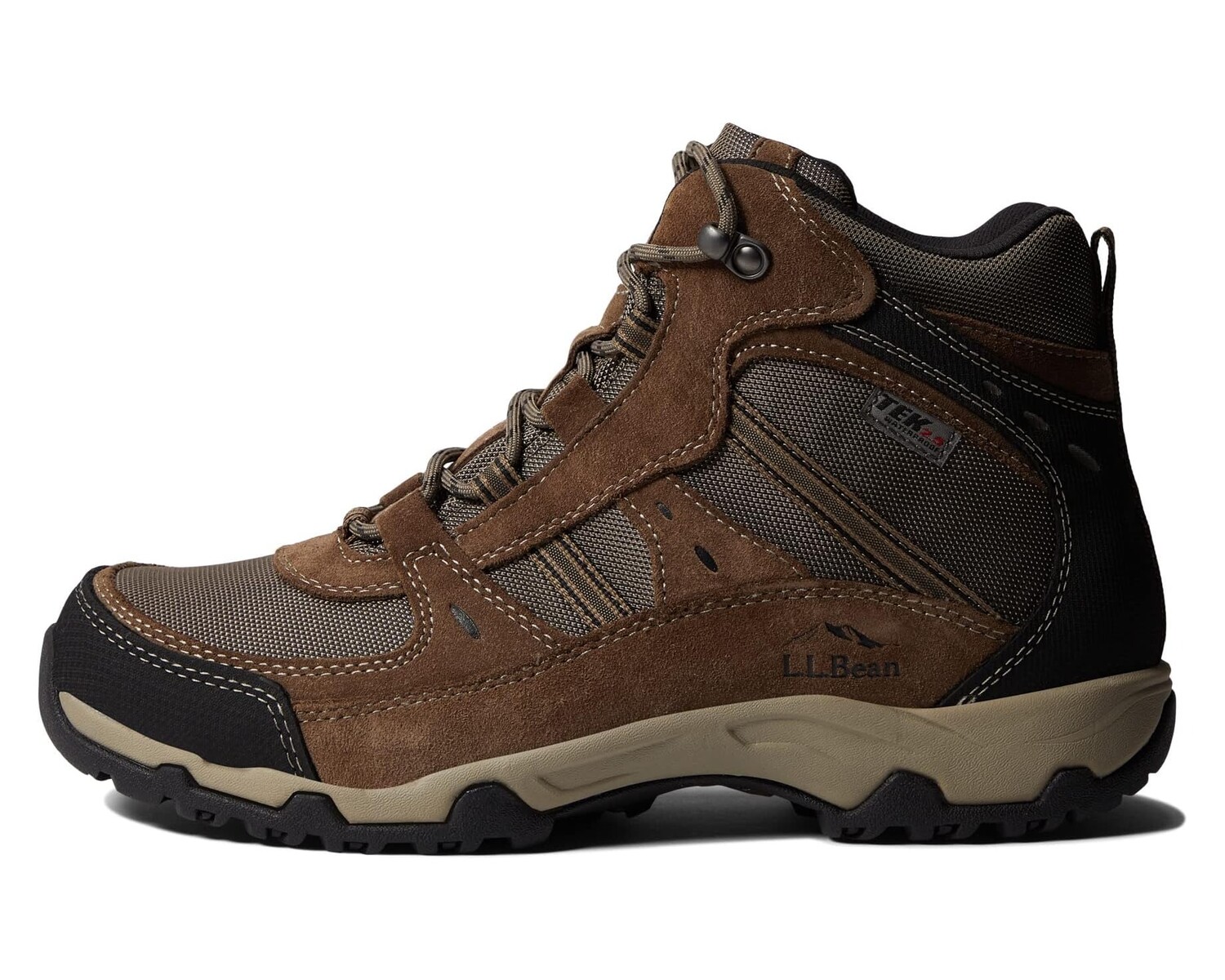 

Кроссовки L.L.Bean Trail Model Hiker 4 Waterproof Mid, темно-коричневый