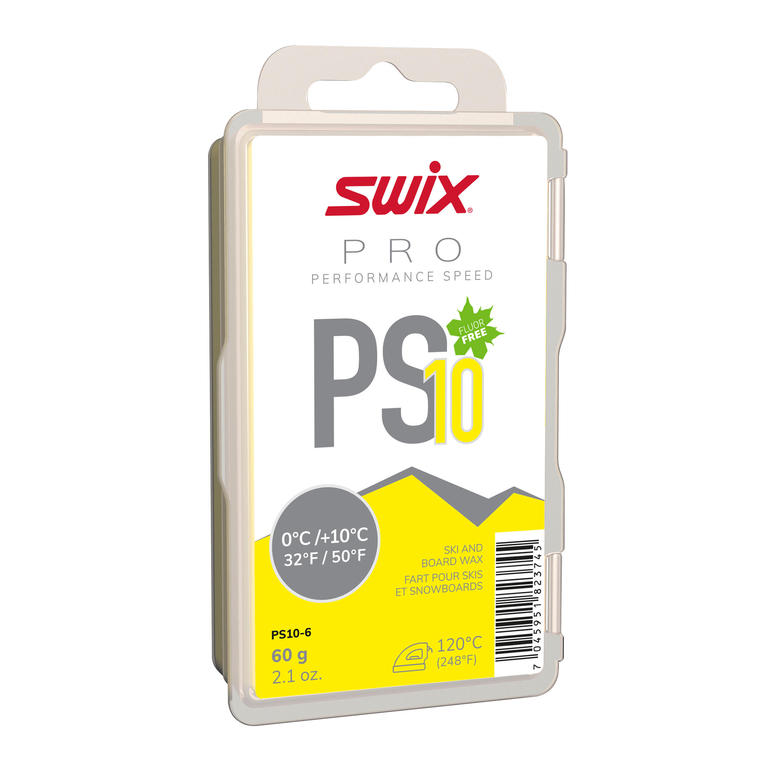Лыжный горячий воск Swix PS10, желтый