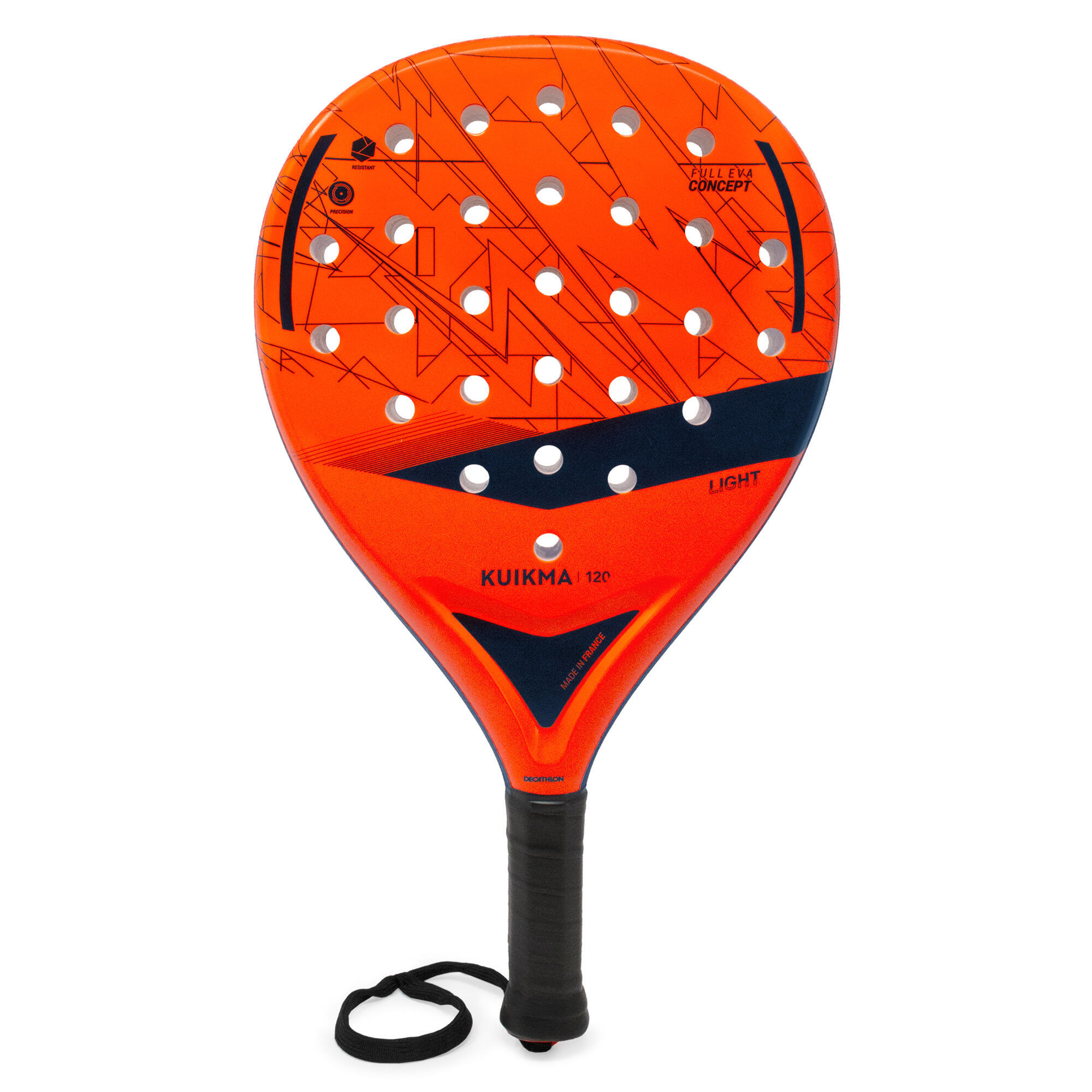 Ракетка для паделя детская - PR120 Light KUIKMA head ракетка для паделя для взрослых delta elite оранжево серая оранжевый серый серебристый