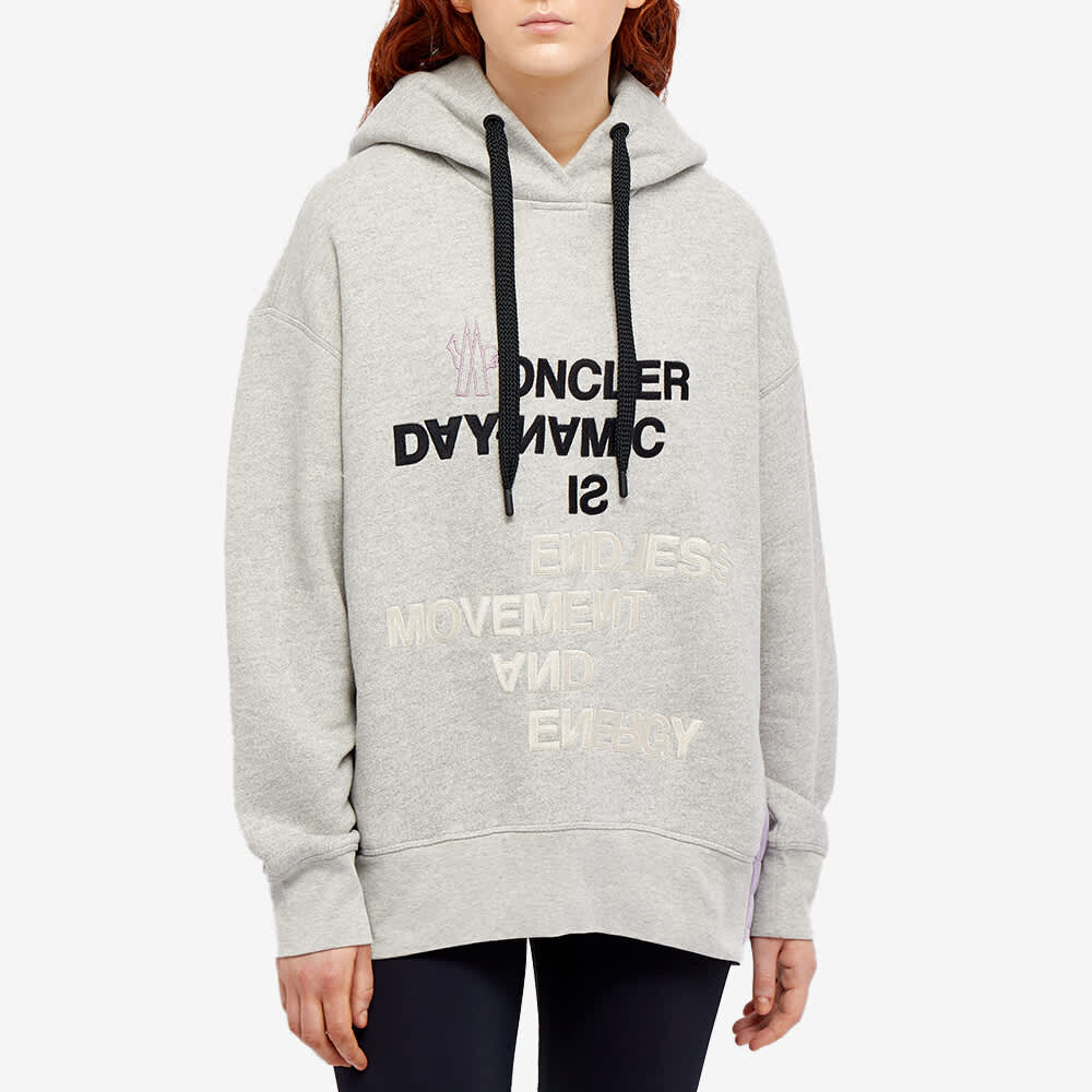 

Толстовка Moncler Grenoble Branded Hoody, Серый