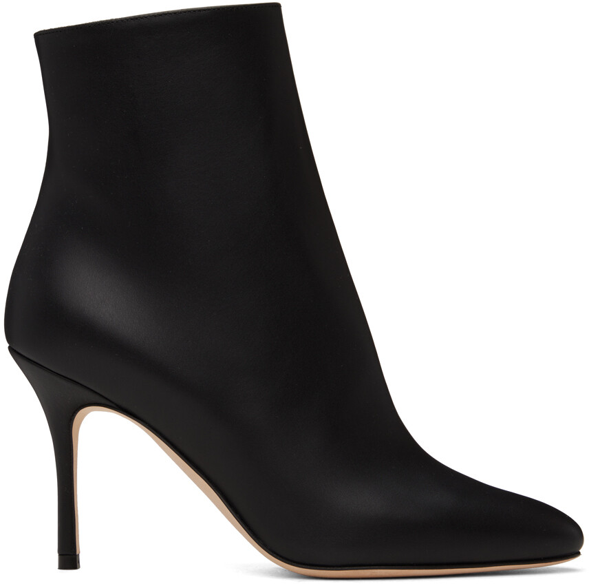 

Черные ботильоны Insopo Manolo Blahnik, Черный