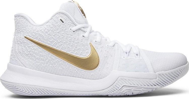 Лимитированные кроссовки Nike Kyrie 3 'Finals', белый - фото